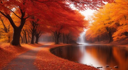 autumn in the park, fall colors in the park, autumn scene in the park, golden autumn seasone, autumn leaves