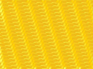 Gold unique pattern background design. Gold 3D abstract steel. Luxury geometric background. Design for cover template, poster, web banner, print advertisement. Vector illustration.