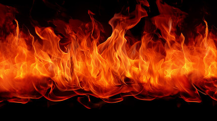 Fototapeta premium Fire. Flame. Bonfire. Fire. Lit