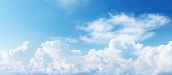 Naklejka na ściany i meble daytime sky with clouds