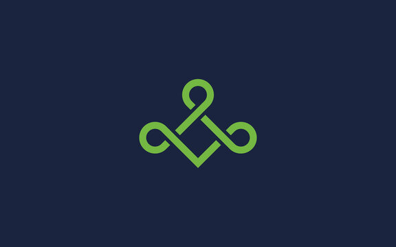 letter a infinity logo icon design Vector design template inspiration