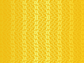 Gold unique pattern background design. Gold 3D abstract steel. Luxury geometric background. Design for cover template, poster, web banner, print advertisement. Vector illustration.