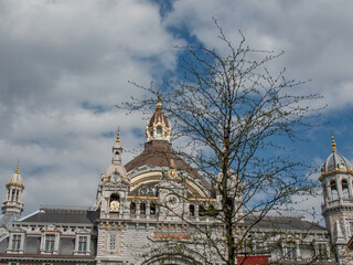 Die Hafenstadt Antwerpen in Belgien