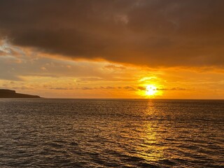 Coucher de soleil La Reunion
