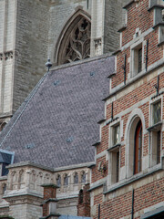 Die Hafenstadt Antwerpen in Belgien