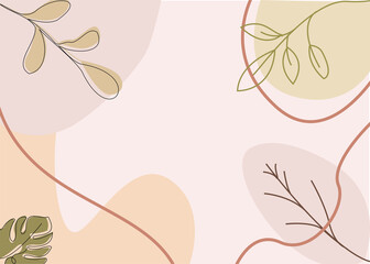 background with flowers