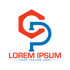 OP Letter Logo Design Creative and Modern Logo Design