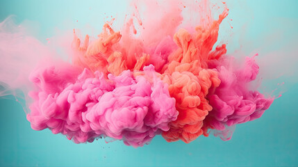 Obraz premium Splash of paint. Abstract background