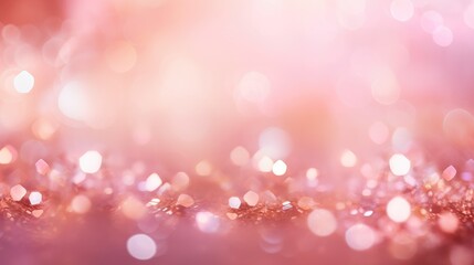 Abstract bokeh pink sparkling light background.