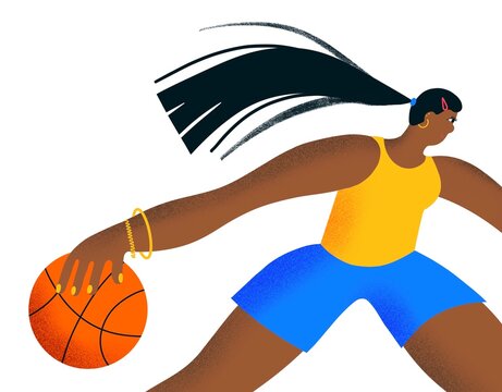 Female Basketball Player 4