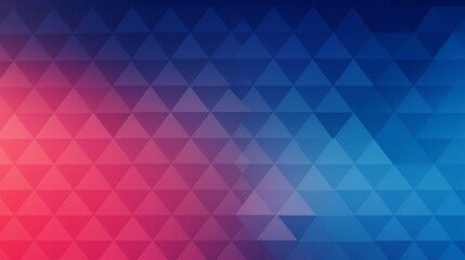 A background of tessellated isosceles triangles in a gradual color gradient, transitioning from...