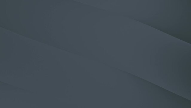 Black moving stripes background. Animation of abstract gradient backdrop