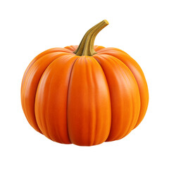 Obraz premium pumpkin isolated white or transparent png background