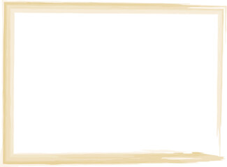 Marco transparente de color amarillo.