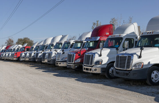 Used Freightliner and International trucks for sale. Pre-owned semi tractor trailer trucks are in high demand.