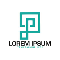 P Letter Logo Design Creative and Modern Logo Design