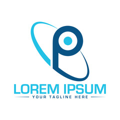 P Letter Logo Design Creative and Modern Logo Design
