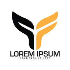 PF Letter Logo Design Creative and Unique Logo Design