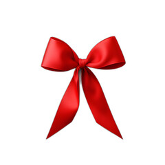 world aids day red ribbon awareness symbol isolated on transparent or white background, png