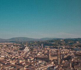 Fototapeta premium panorama città