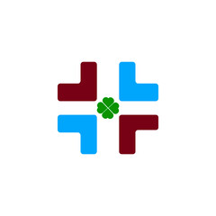 creative health care and community logo design