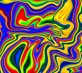 seamless bright colorful rainbow swirl texture textile illustration backdrop