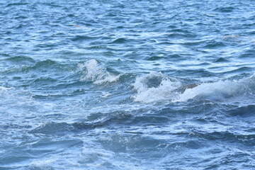 Ocean Waves, Sea Waves, Blue Tone, Ocean texture