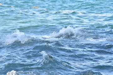 Ocean Waves, Sea Waves, Blue Tone, Ocean texture