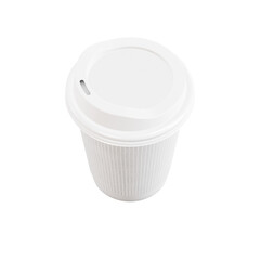 a image of a coffee cup isolated on a white background