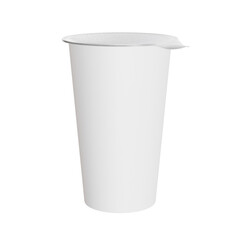 a image of a Cup with Foil isolated on a white background