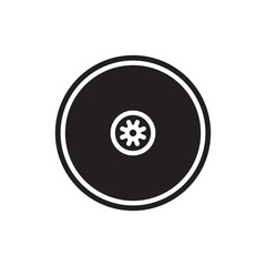 motor pulsator wheel icon vector illustration eps 