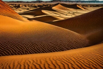 sand dunes in the desert