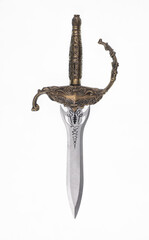 short pirate sword isolated on white background