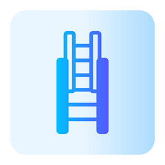 ladder gradient icon