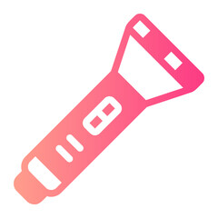 flashlight gradient icon