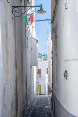 narrow street in the old town