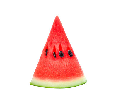 Sliced ripe watermelon transparent png