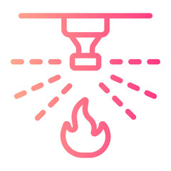 sprinkler gradient icon