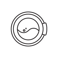 washing machine icon vector illustration eps
