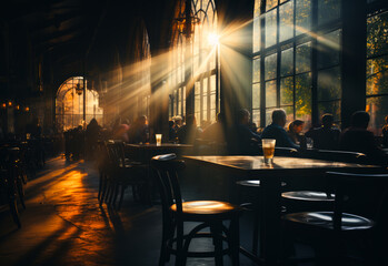 A Gathering of Friends Enjoying Delicious Food and Engaging Conversations