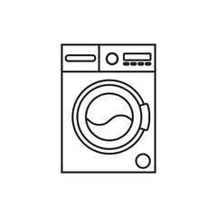 washing machine icon vector illustration eps