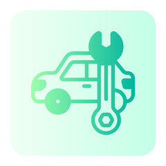 car repair gradient icon