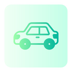 Obraz premium car gradient icon