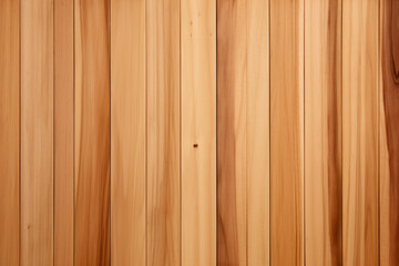 Vertical boards for wall texture of light Japanese maple material