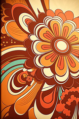 Vintages Flower Background 2