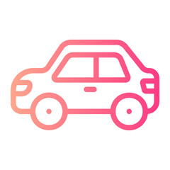car gradient icon