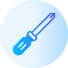 screwdriver gradient icon