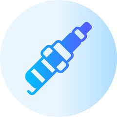 spark plug gradient icon
