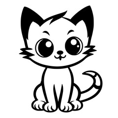 Cartoon Cat Vector