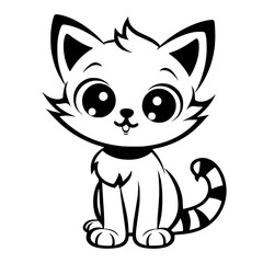 Cartoon Cat Vector